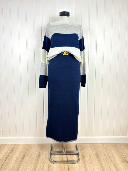 Fustă Arita-Universală▫️mix lână, cașmir și vâscoză