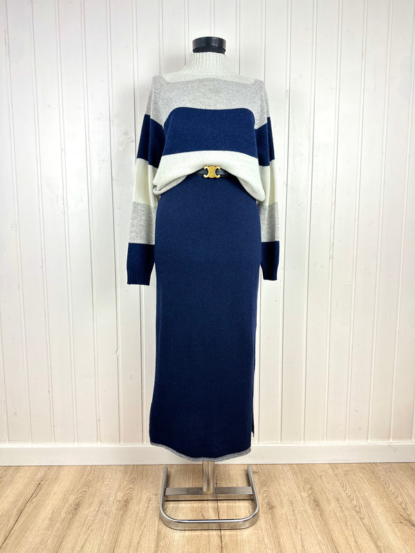 Fustă Arita-Universală▫️mix lână, cașmir și vâscoză