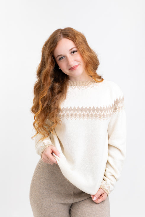 Pulover italienesc-S/M▫️mix de lână, cașmir și vâscoză