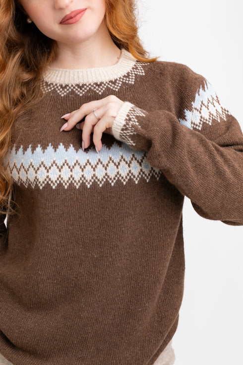 Pulover italienesc-S/M▫️mix lână, cașmir și vâscoză