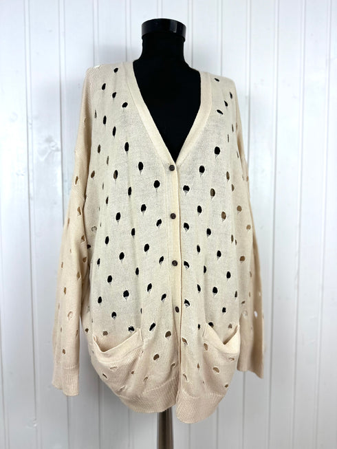 Cardigan Soft Wool-L/XL