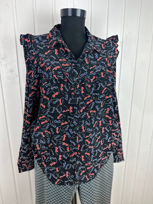 Cămașă Claudie Pierlot-M▫️100% mătase naturală