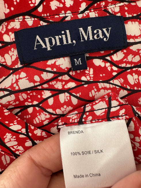 Cămașă April, May Paris-M▫️100% mătase