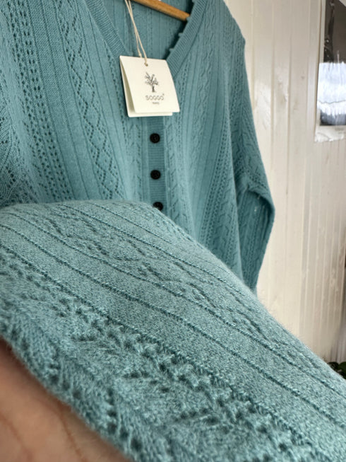 Cardigan SOGGO Paris▫️Mărime universală-100% lână