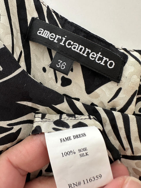 Cămașă Americanretro-S▫️100% mătase