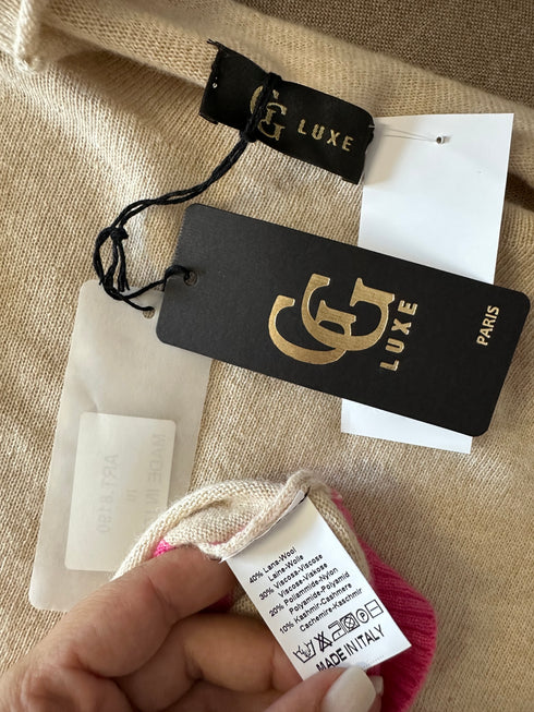 Pulover CG Luxe-Universal▫️mix de lână, vâscoză și cașmir