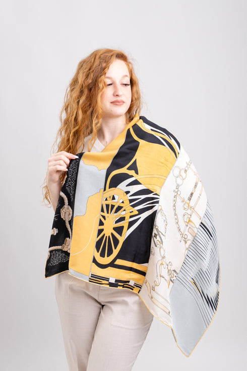 Eșarfă Maison Fanli▫️100% mătase